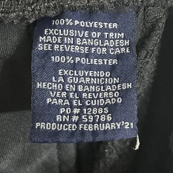 Rugby‎ University Men's Sweat Shorts Gray Elastic Waist Drawstring Size 2XL - Picture 11 of 16